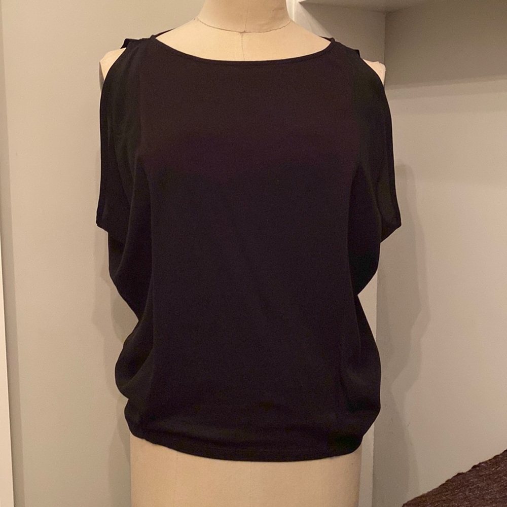 Hoss Sleeveless Black Top purchased in Madrid, España. XS - Picture 2 of 3